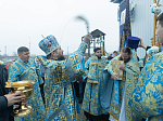 Епископ Дионисий совершил Божественную литургию в Свято-Введенском храме поселка городского типа Ольховатка