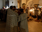В праздник Крещения Господня Преосвященнейший Дионисий, епископ Россошанский и Острогожский, совершил Литургию в храме иконы Божией Матери «Казанская» города Павловска