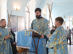 Епископ Дионисий совершил Литургию в храме Рождества Богородицы с. Верхний Карабут