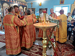   Литургия в храме Рождества Пресвятой Богородицы 