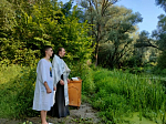 Совершено миссионерское крещение в водах реки Осередь