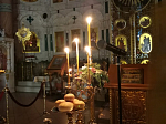 В Ильинском кафедральном соборе совершили праздничное богослужение в канун праздника Обрезания Господня и дня памяти Василия Великого