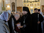 В праздник Благовещения Пресвятой Богородицы епископ Россошанский и Острогожский Дионисий совершил Божественную литургию в храме Вознесения Господня города Калач