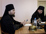 Глава Россошанской епархии возглавил работу Епархиального совета в городе Россошь