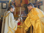 В день начала индикта (церковного новолетия) Архипастырь совершил Литургию в Свято-Ильинском кафедральном соборе города Россоши