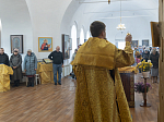 Епископ Дионисий совершил Божественную литургию в Никольском храме с. Урыв – Покровка Острогожского благочиния