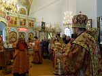 В Неделю 2-ю по Пасхе, апостола Фомы, епископ Дионисий возглавил праздничное богослужение в Казанском храме поселка Каменка