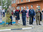 Епископ Дионисий возглавил Божественную литургию на территории Верхнемамонского казачьего кадетского корпуса с. Гороховка и совершил закладку камня в основание храма