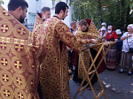 Завершение Ильинского казачьего крестного хода в г. Россошь