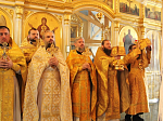 В Свято-Тихоновском соборном храме города Острогожска отметили престольный праздник торжественным соборным богослужением