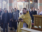 В Неделю 21-ю по Пятидесятнице епископ Дионисий возглавил воскресное богослужение в Свято-Ильинском кафедральном соборе города Россошь
