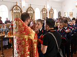Преосвященнейший епископ Дионисий совершил Литургию в Георгиевском храме с. Терновое