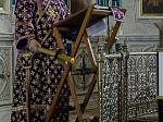 В Неделю Торжества Православия Правящий Архиерей совершил Божественную литургию в Свято-Ильинском кафедральном соборе города Россошь