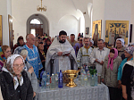 Священнослужители Павловского благочиния совершают молебен о прекращении обильных осадков