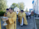 Преосвященнейший епископ Россошанский и Острогожский Дионисий возглавил Божественную литургию в Петропавловском храме села Репьёвка