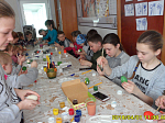 Мастер-класс по росписи пасхальных сувениров в Ольховатском благочинии