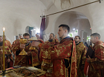 Епископ Борисоглебский и Бутурлиновский Сергий совместно с епископом Россошанским и Острогожским Дионисием совершили Литургию в Костомаровском Спасском женском монастыре