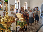 В Подгоренском храме в честь преподобного Сергия Радонежского встретили мощи священномученика Петра (Зверева)