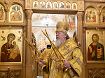 Митрополит Воронежский и Лискинский Сергий возглавил богослужение в Алексиево-Акатовом монастыре г. Воронежа