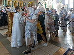 В Троицкую родительскую субботу епископ Россошанский и Острогожский Дионисий совершил Божественную литургию в Ильинском кафедральном соборе г. Россошь