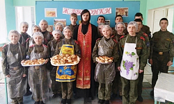 В Острогожском филиале КОУ ВО «Горожанский казачий кадетский корпус» состоялся мастер-класс по лепке «жаворонков»