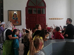 Клирик благочиния провел экскурсию по храму