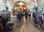 Жители Калачеевского района встретили казачий крестный ход с чтимым образом Божией Матери «Избавительница от бед» (Ташлинская)