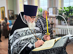 Великий канон прочитан в храме села Петренково