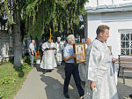 В праздник Преображения Господня Правящий Архиерей совершил Божественную литургию в храме Преображения Господня города Острогожска