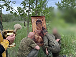 Священнослужитель посетил одно из военных подразделений Вооруженных сил Российской Федерации
