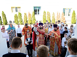 В храме Воскресения Христова духовно-просветительского центра при Калачеевской школе №6 города Калач совершена Божественная литургия