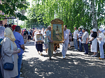 Преосвященнейший епископ Дионисий совершил Божественную литургию в Георгиевском храме села Терновое Острогожского района