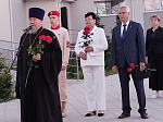 В День памяти и скорби благочинный Репьевского церковного округа протоиерей Алексий Чибисов принял участие в памятном митинге