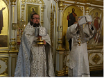 В Свято-Тихоновском соборном храме Острогожска состоялось праздничное Рождественское богослужение