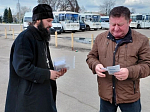 Помощник руководителя миссионерского отдела провел Пасхальную акцию в городе Россоши