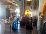 В храме Успения Пресвятой Богородицы города Калача состоялся молебен о здравии воинов‑участников специальной военной операции