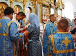  В Казанском храме поселка Каменки торжественно встретили праздник Преображения Господня