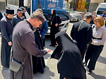 Епископ Дионисий в составе монашеской делегации Русской Православной Церкви посетил обители в окрестностях Александрии