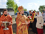Архипастырь возглавил пасхальную утреню в храме Покрова Пресвятой Богородицы с. Ливенка Павловского благочиния