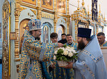 Епископ Дионисий 21 июля, в день празднования Казанской иконы Божией Матери, совершил Божественную литургию в Казанском храме пгт Каменка, центре Каменского благочиния