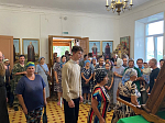 Встреча иконы Божией Матери «Спорительница хлебов» в монастырском благочинии