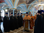 Епископ Россошанский и Острогожский Дионисий совершил Божественную литургию в храме Успения Пресвятой Богородицы г. Калач