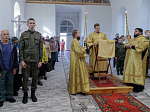 Архипастырь возглавил торжественное богослужение в день престольного праздника храма апостола и евангелиста Иоанна Богослова села Гороховка Верхнемамонского района