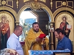 Молебен на начало учебного года в Воробьёвке