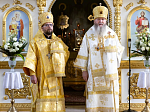 В день церковного новолетия Архипастыри совершили Божественную литургию в Петро-Павловском кафедральном соборе города Луганска