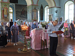 В Спасском храме с. Ближняя Полубянка встретили День любви, семьи и верности