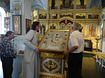 Дивногорская (Сицилийская) икона Божией Матери посетила Свято-Тихоновский соборный храм г. Острогожска