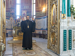 В канун праздника Святой Троицы Преосвященнейший епископ Дионисий совершил всенощное бдение в Свято-Ильинском кафедральном соборе г. Россошь
