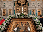 В праздник Благовещения Преосвященнейший епископ Дионисий совершил Божественную литургию в Ильинском кафедральном соборе