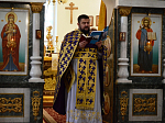 Праздничное богослужение в честь Изнесения Честных Древ Животворящего Креста Господня в Казанском храме города Павловска